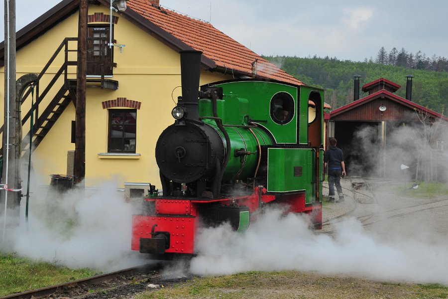 Henschel Heeresfeldbahnlok von Zastávka u Brna nach Důl Jindřich (1)